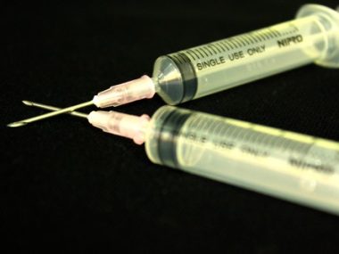 Syringe Single Use Only