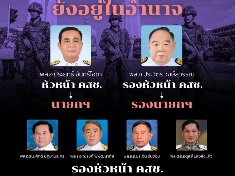 8 ปี คสช. วางเครือข่ายนักการเมืองแต่งตั้งคุมประเทศ