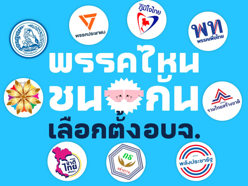 พรรคไหนชนกันในศึกเลือกตั้งนายก อบจ. ปี 68